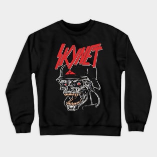 "SKYNET SCREAM" (FRONT AND BACK) Crewneck Sweatshirt